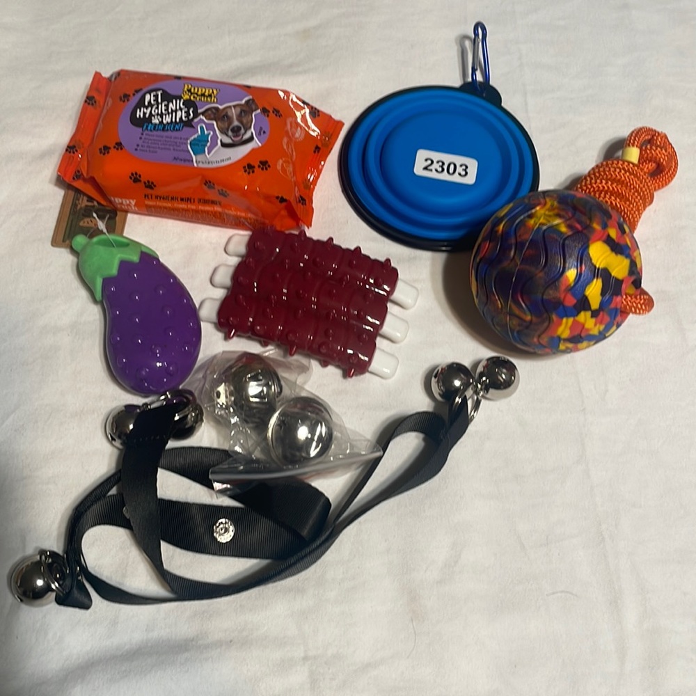 Dog toys-puppy play pac